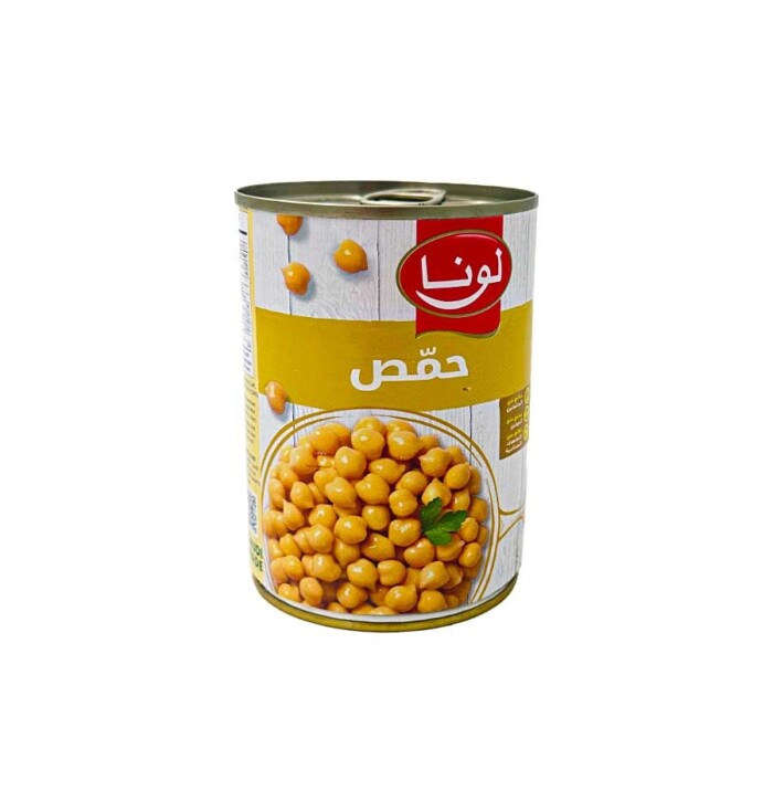 حمص حب علب لونا 380 غم كرتونة 1 / 24