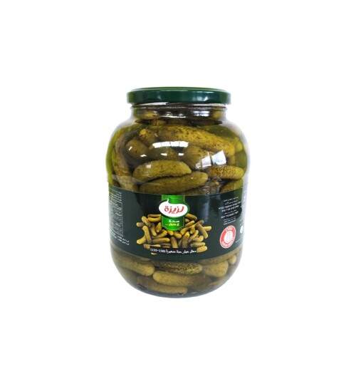 خيار لزيزةكرنشي زجاج 1340غم مصفى740غم6/1