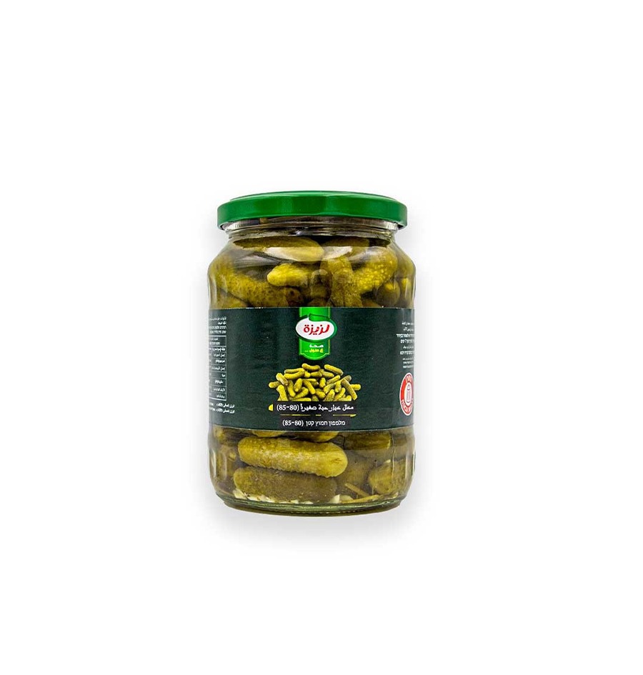 خيار لزيزةكرنشي زجاج 670غم مصفى370غم12/1