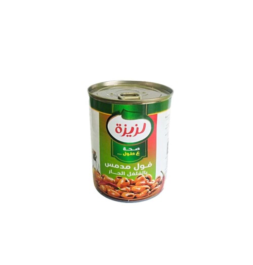 فول لزيزة400 غم(حار) مع مفتاح 24/1