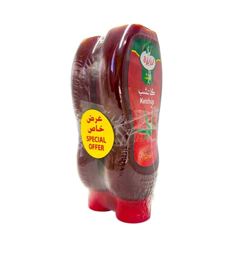 كاتشب لزيزة بلاستيك (750) غم كرتونة 12/1