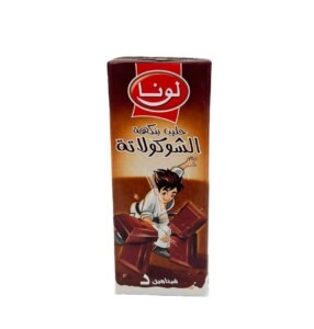 حليب لونا 200مل بطعم الشوكلاتةكرتونة18/1