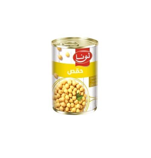 حمص حب علب لونا 380 غم كرتونة 1 / 24