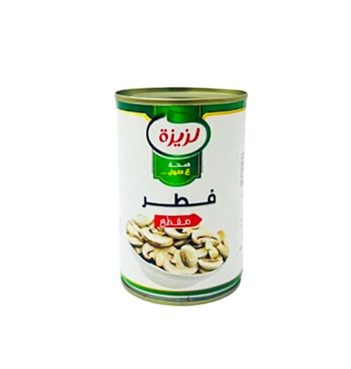 فطر مقطع 400 غم لزيزة مصفى 230غم 24/1