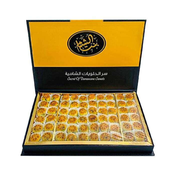 معمول بالعجوة بنت الشام 1كغم كرتونة5/1