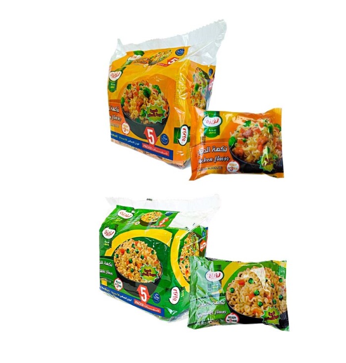 نودلز لزيزة 65 غم مشكل 40/1
