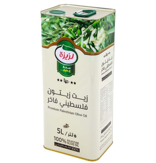 زيت زيتون لزيزة تنكة 5لتر كرتونة 2/1