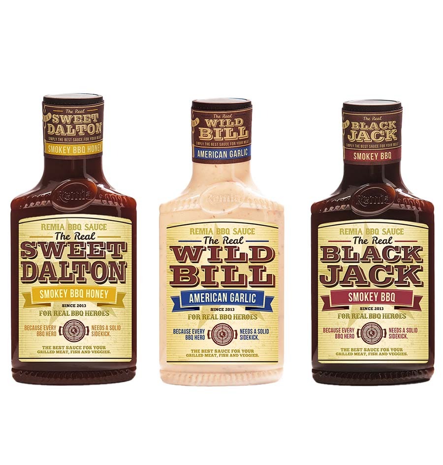 باربكيو ريميا 450مل مشكل كرتونة 6/1