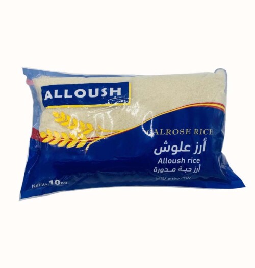 ارز علوش مدور 10 كغم ربطة 3/1