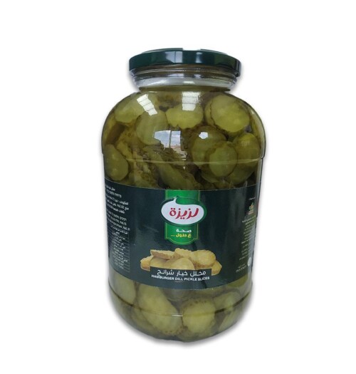 خيار شرائح لزيزة 1900غم مصفى 1040غم 6/1