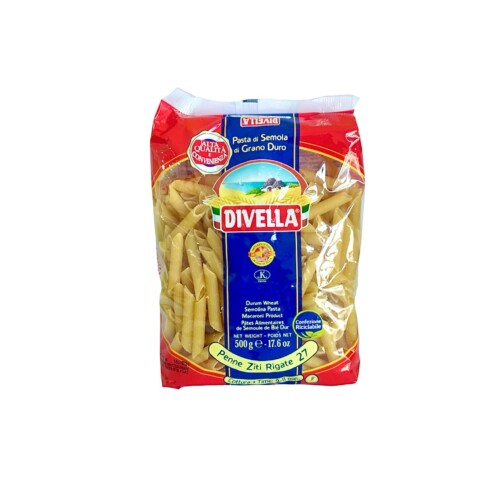 معكرونة ديفيلا ماسورة 500 غم كرتونة 24/1