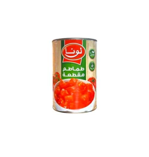 بندورة (مقطعة) لونا 400غم مصفى240غم 24/1