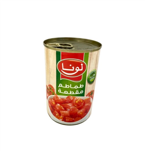 بندورة (مقطعة) لونا 400غم مصفى240غم 24/1