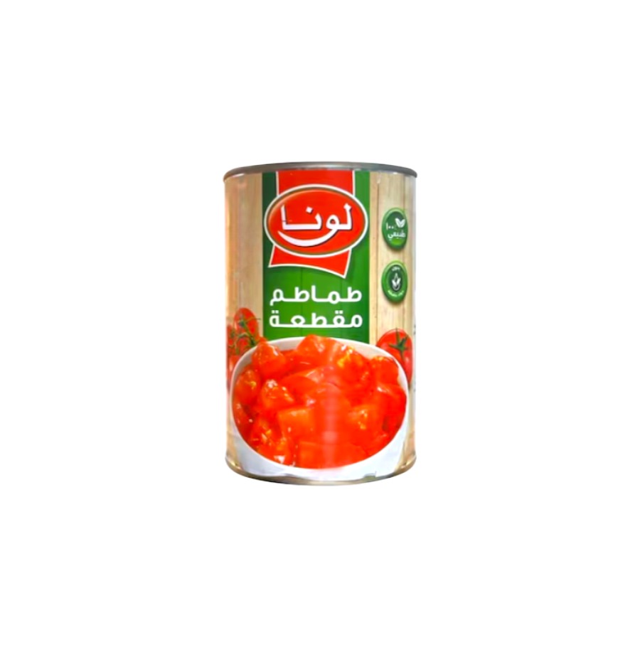 بندورة (مقطعة) لونا 400غم مصفى240غم 24/1